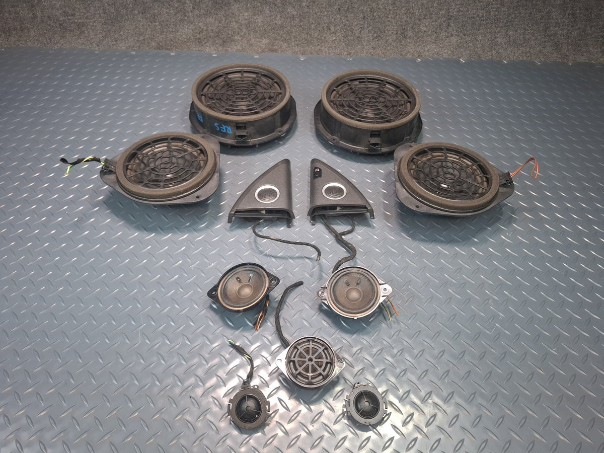 10-17 Audi A5 S5 RS5 Convert 11pcs Bang & Olufsen Audio Tweeter Speaker Set OEM