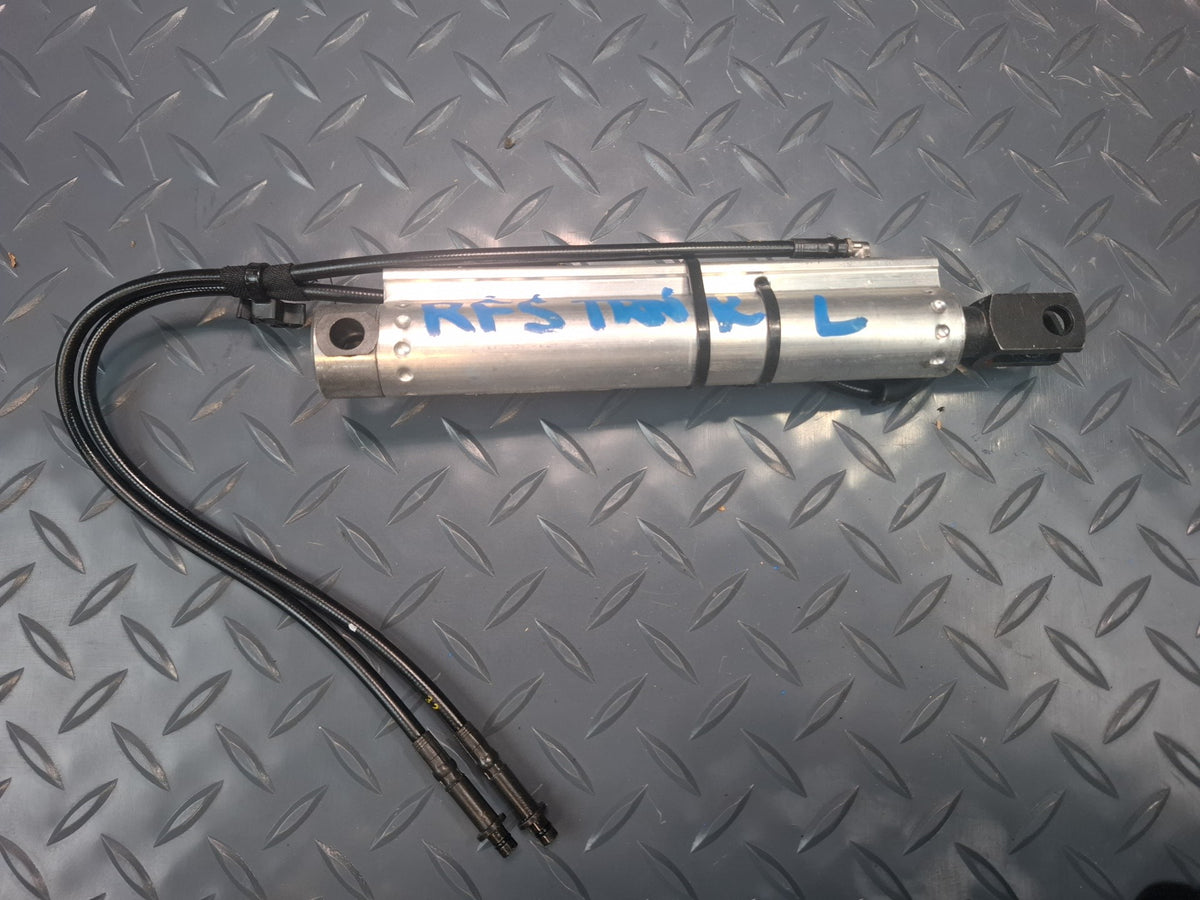 10-17 Audi RS5 Conv Set of 3 Left TOP Roof Trunk Hydraulic Cylinder w Hose OEM