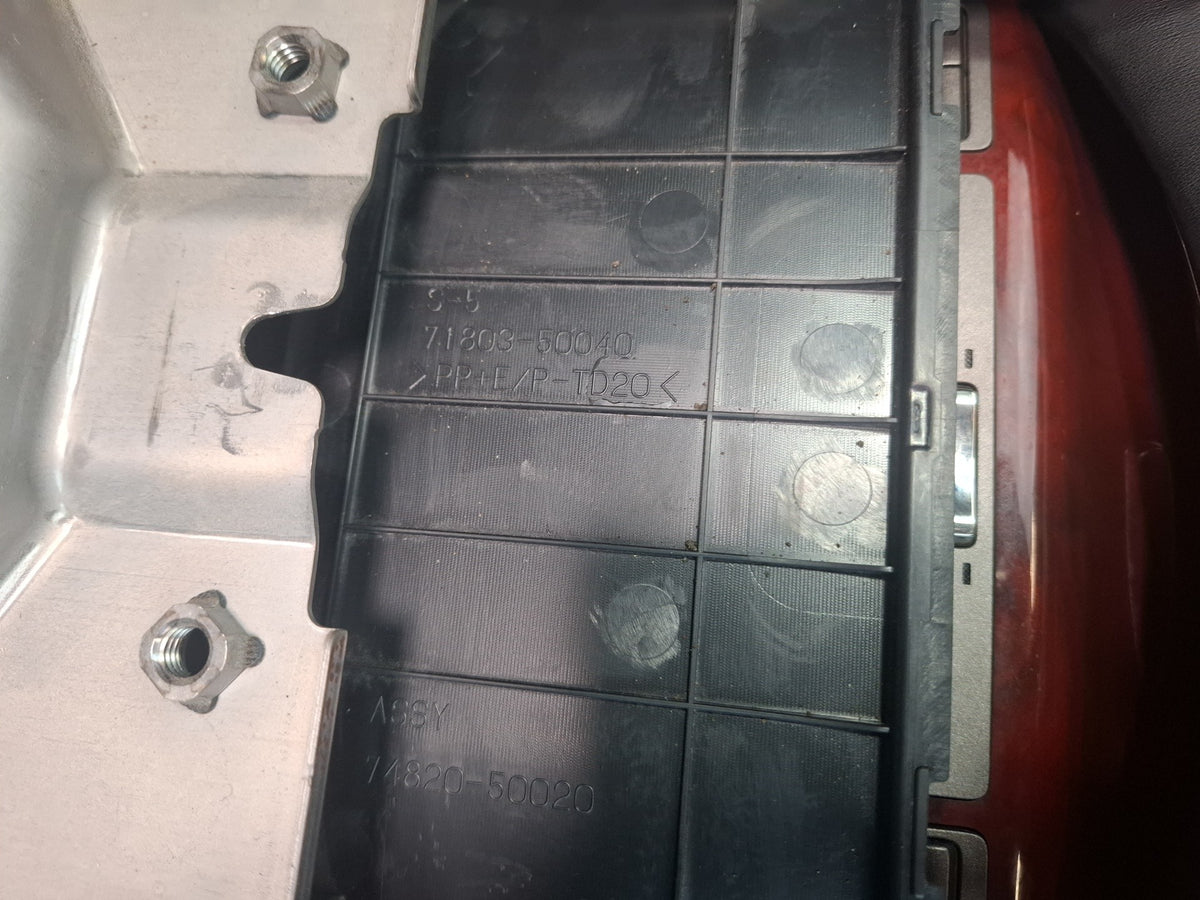 2010 Lexus UVF46L LS600hL Rear Center Console Armrest Trim Panel w Switches OEM