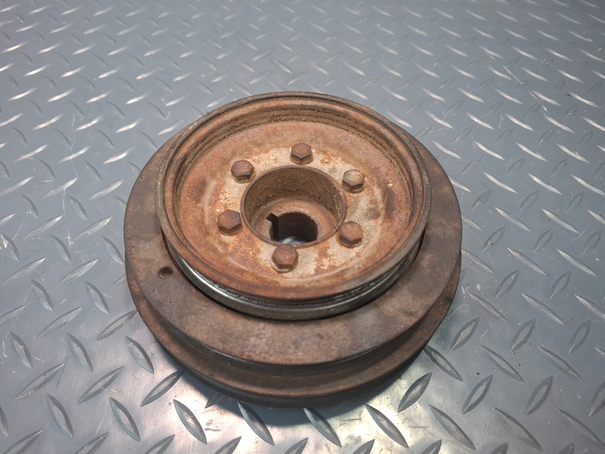 87-89 Nissan Z31 300ZX VG30E NA Engine Crankshaft Pulley Harmonic Balancer OEM