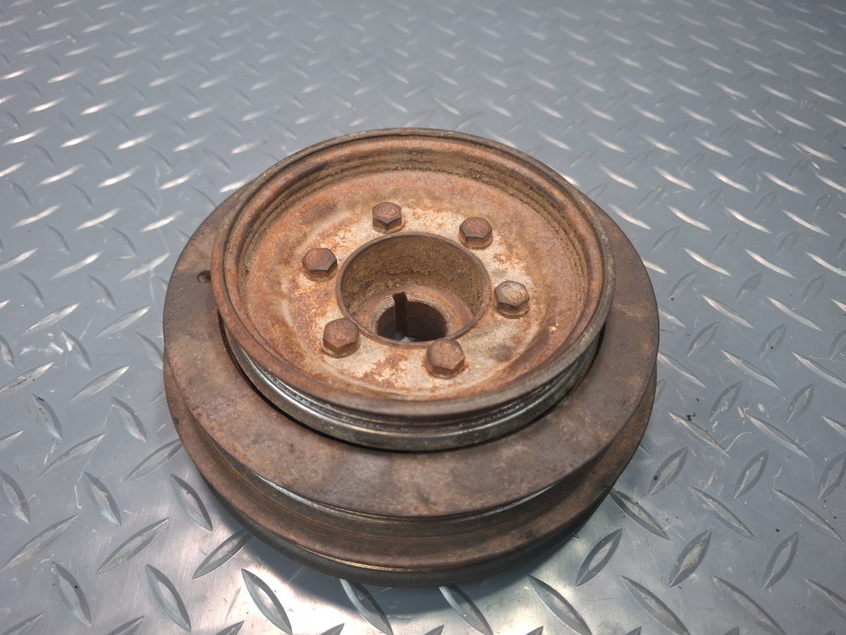 87-89 Nissan Z31 300ZX VG30E NA Engine Crankshaft Pulley Harmonic Balancer OEM