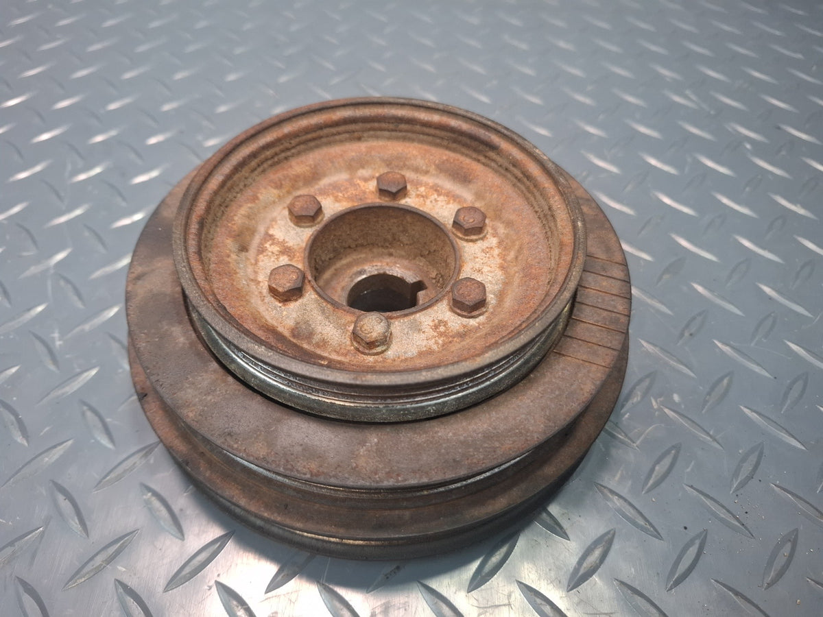 87-89 Nissan Z31 300ZX VG30E NA Engine Crankshaft Pulley Harmonic Balancer OEM