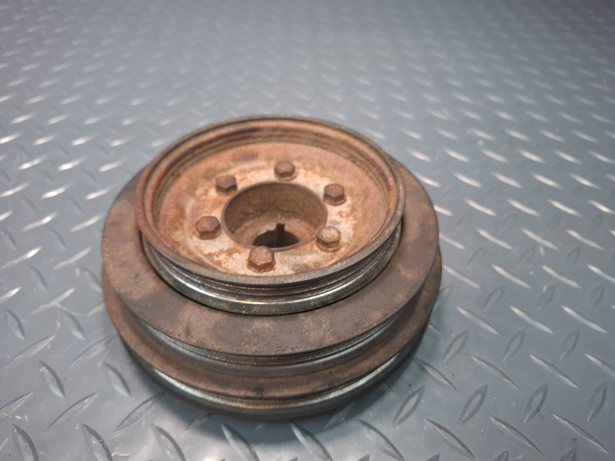 87-89 Nissan Z31 300ZX VG30E NA Engine Crankshaft Pulley Harmonic Balancer OEM