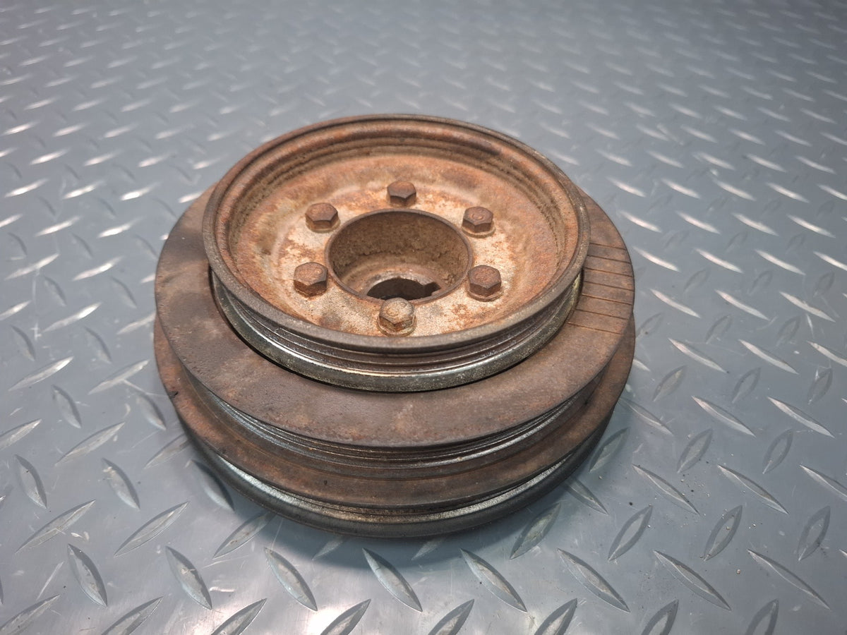 87-89 Nissan Z31 300ZX VG30E NA Engine Crankshaft Pulley Harmonic Balancer OEM