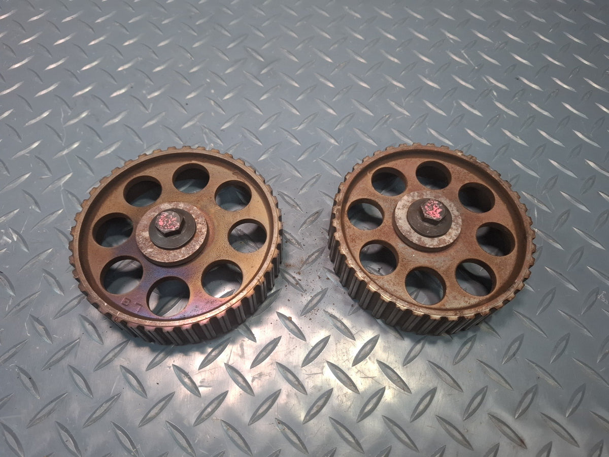 84-89 Nissan Z31 300ZX VG30E NA Set of 2 Camshaft Gear Sprocket OEM