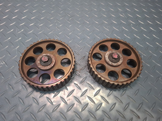 84-89 Nissan Z31 300ZX VG30E NA Set of 2 Camshaft Gear Sprocket OEM