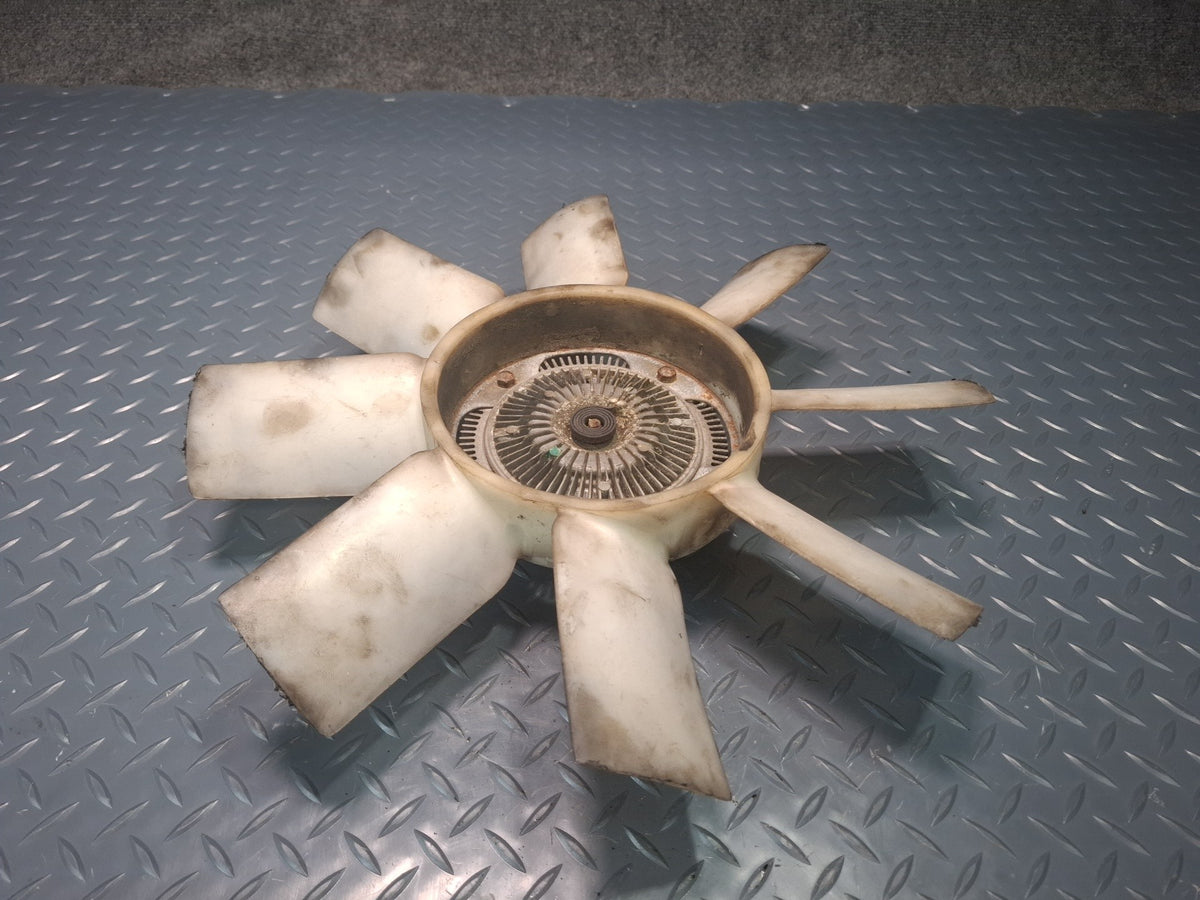 84-89 Nissan Z31 300ZX VG30E NA Engine Cooling Fan Blade w Clutch OEM