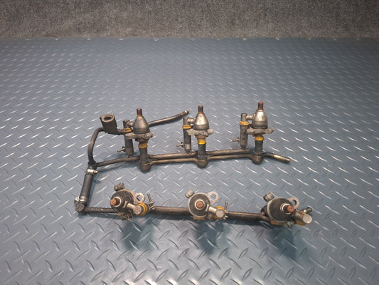 87-89 Nissan Z31 300ZX VG30E NA Fuel Rail Injector Set OEM