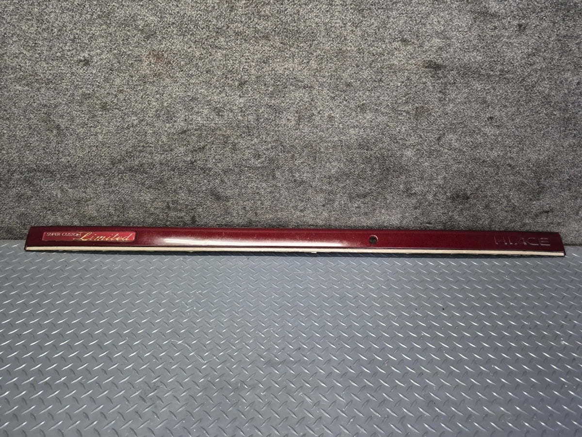 93-96  Toyota Hiace KZH106 Super Custom Rear Gate Garnish Light Panel OEM