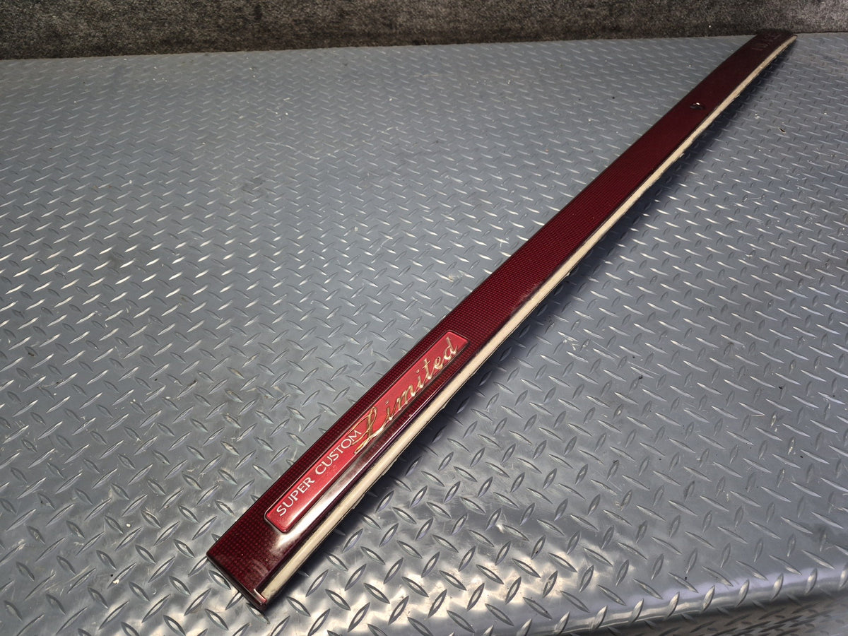 93-96  Toyota Hiace KZH106 Super Custom Rear Gate Garnish Light Panel OEM