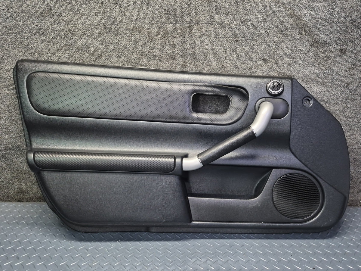 00-05 Toyota MR2 Spyder ZZW30L Left Door Interior Trim Cover Panel Black OEM