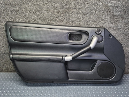 00-05 Toyota MR2 Spyder ZZW30L Left Door Interior Trim Cover Panel Black OEM