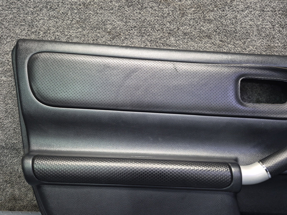 00-05 Toyota MR2 Spyder ZZW30L Left Door Interior Trim Cover Panel Black OEM