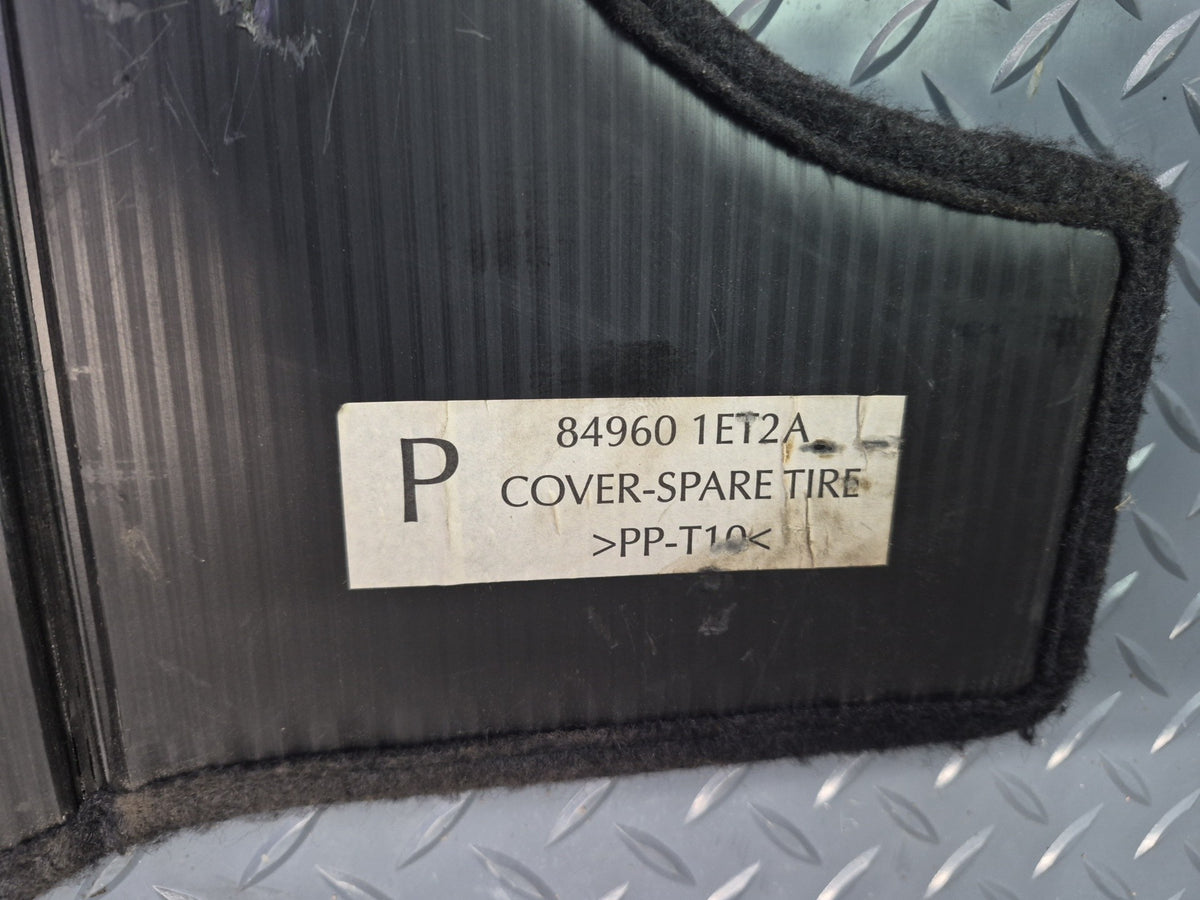 10-16 Nissan 370Z Z34 Conv Set of 3 Rear Trunk Floor MAT Carpet Cover Black OEM