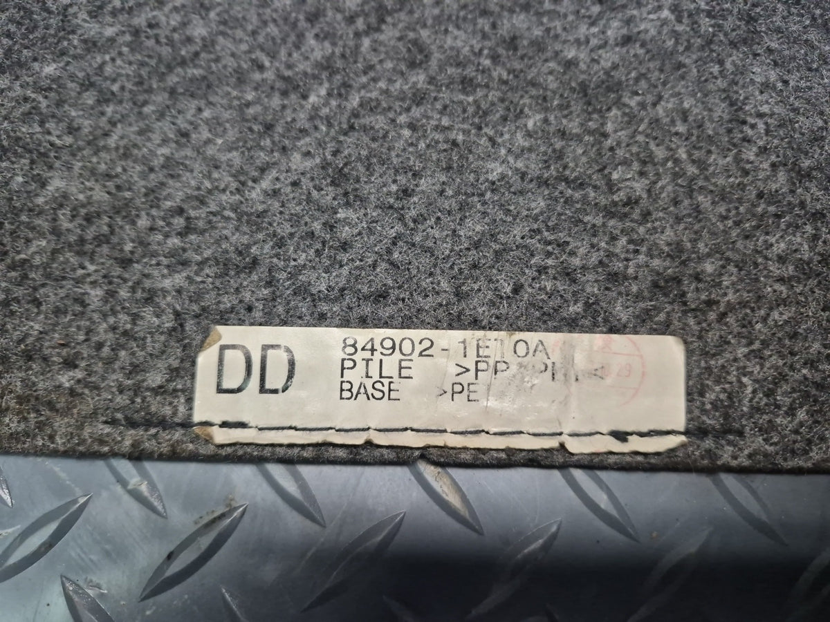 10-16 Nissan 370Z Z34 Conv Set of 3 Rear Trunk Floor MAT Carpet Cover Black OEM