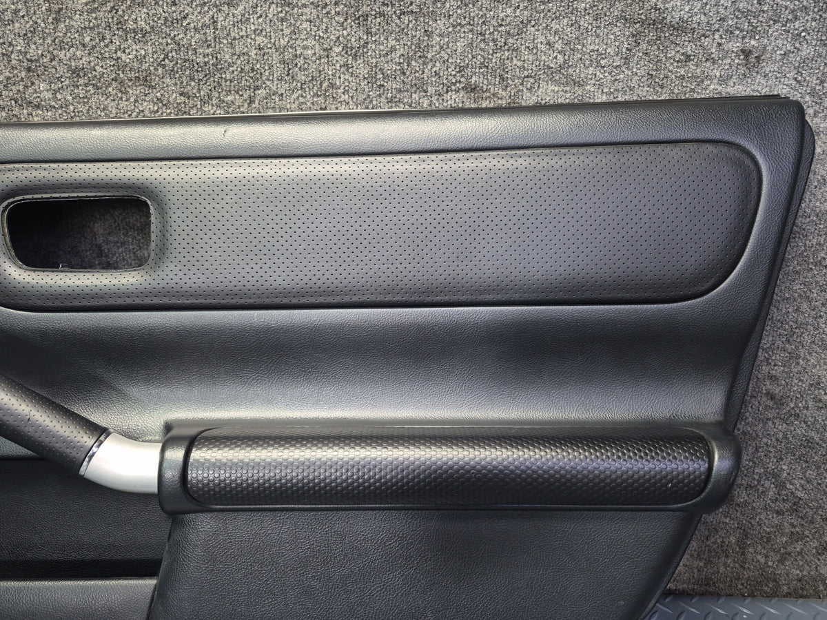 00-05 Toyota MR2 Spyder ZZW30L Right Door Interior Trim Cover Panel Black OEM
