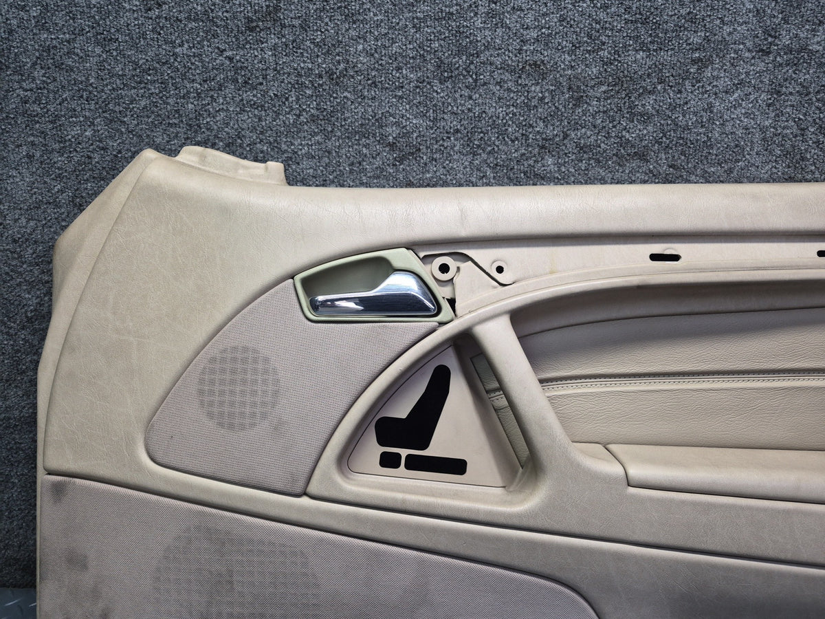 96-02 Mercedes R129 Sl-class Right Door Interior Trim Cover Panel Beige OEM
