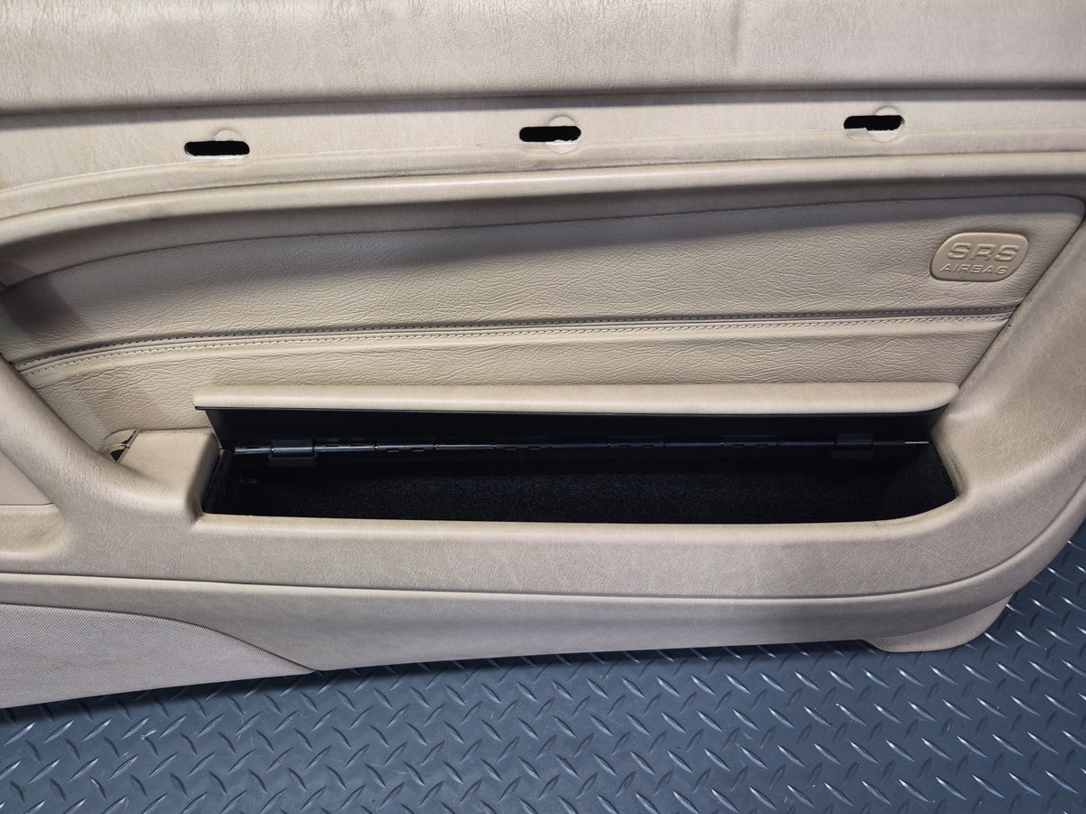 96-02 Mercedes R129 Sl-class Right Door Interior Trim Cover Panel Beige OEM