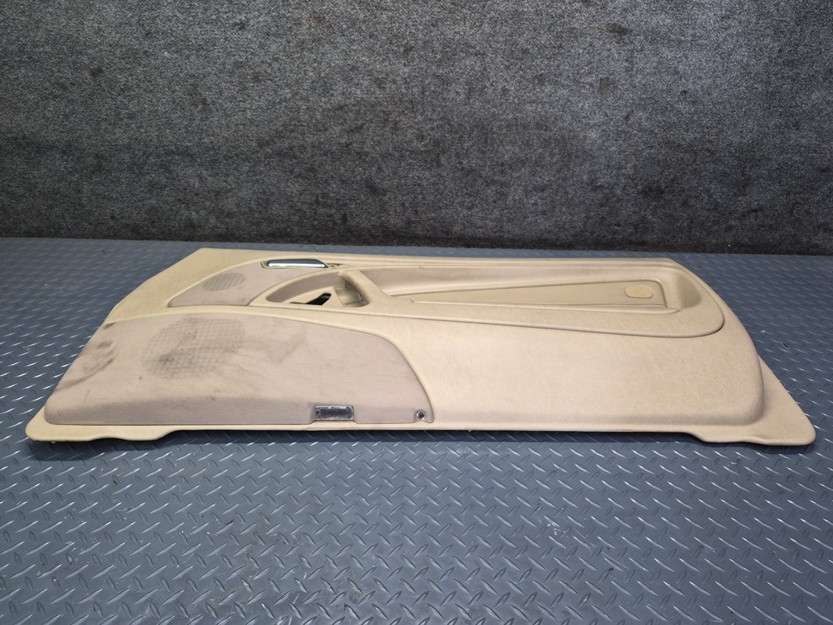 96-02 Mercedes R129 Sl-class Right Door Interior Trim Cover Panel Beige OEM