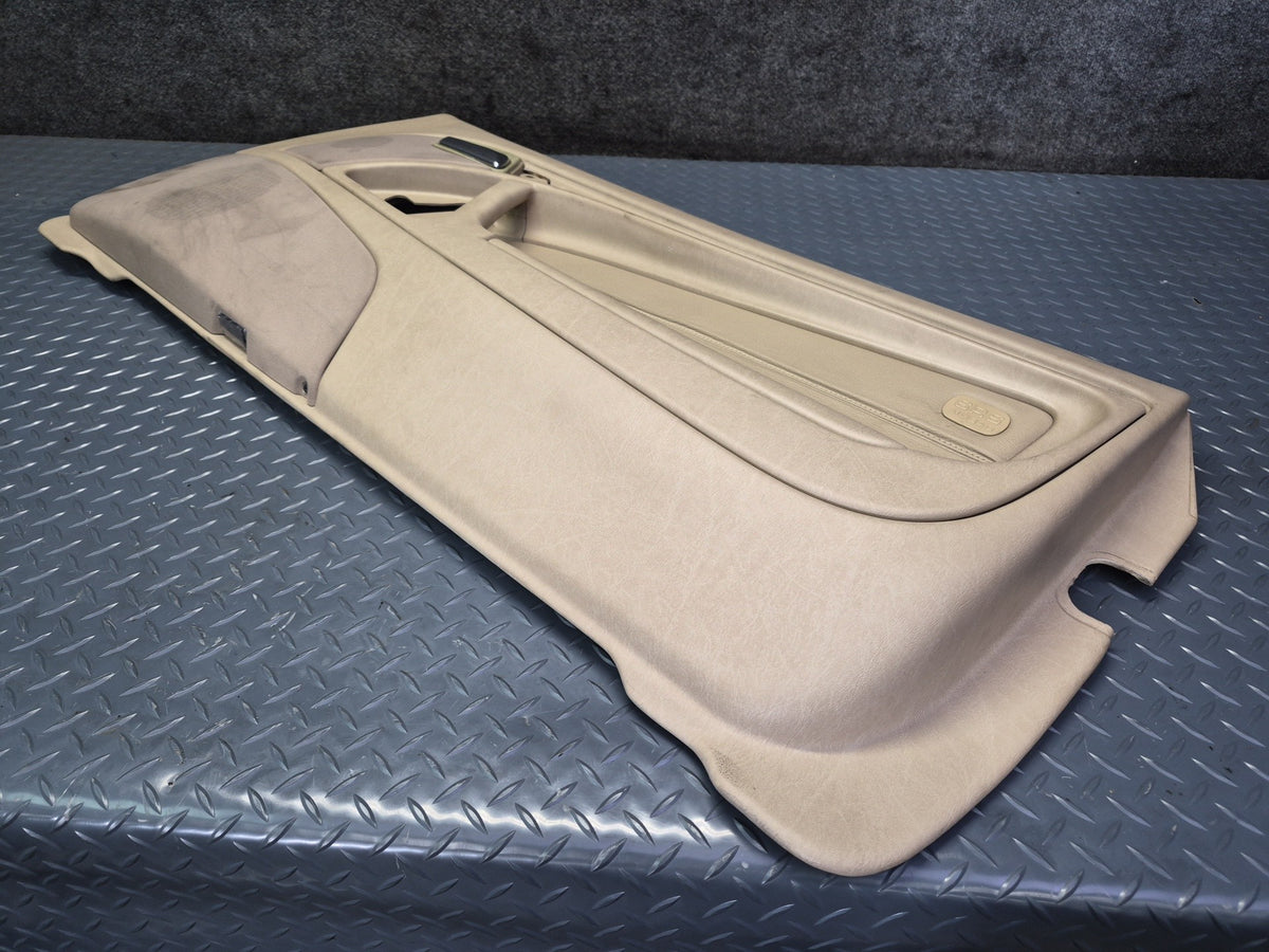 96-02 Mercedes R129 Sl-class Right Door Interior Trim Cover Panel Beige OEM