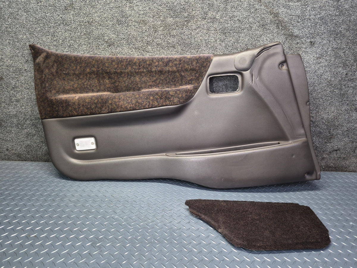 93-95 Toyota Hiace KZH106W Front Left Door Interior Trim Cover Panel Set Dmgd