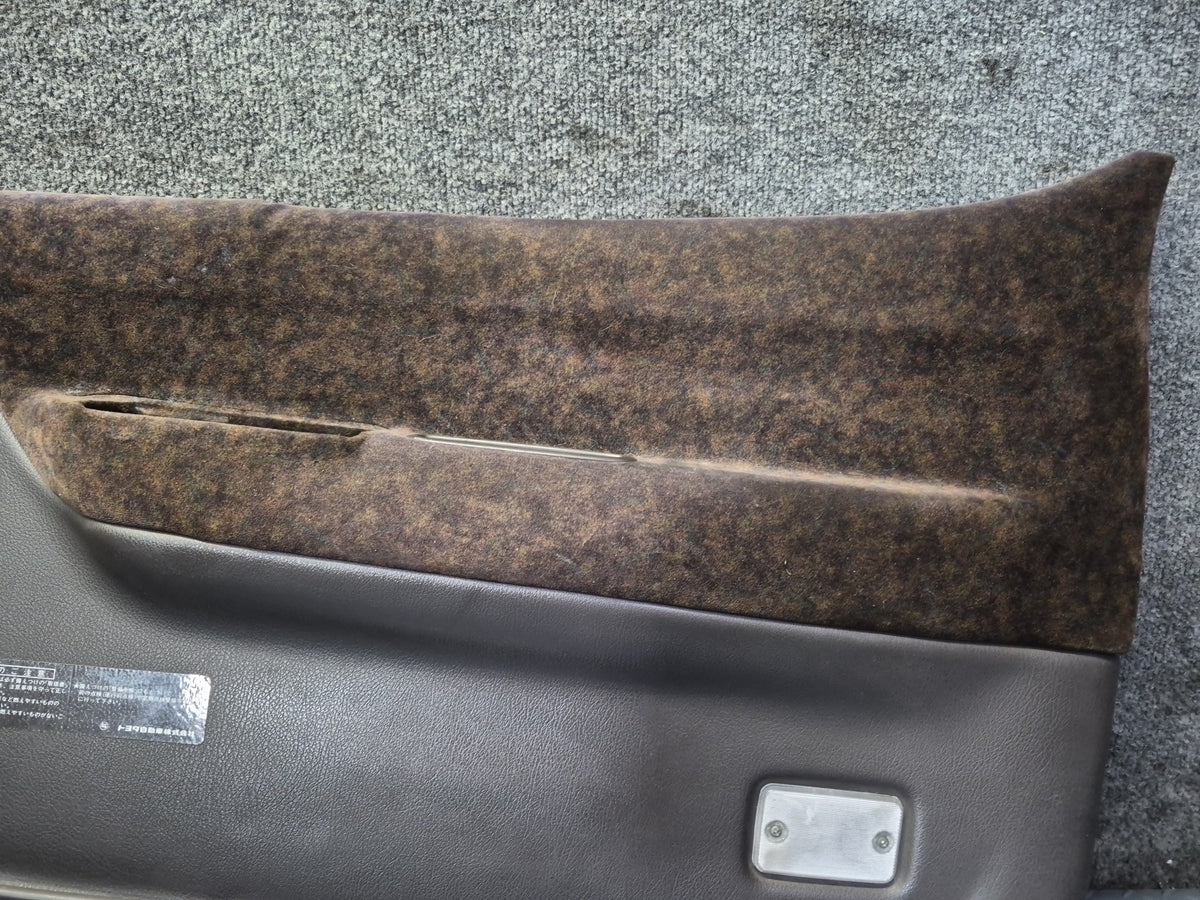 93-95 Toyota Hiace KZH106W Front Right Door Interior Trim Cover Panel Set Dmgd