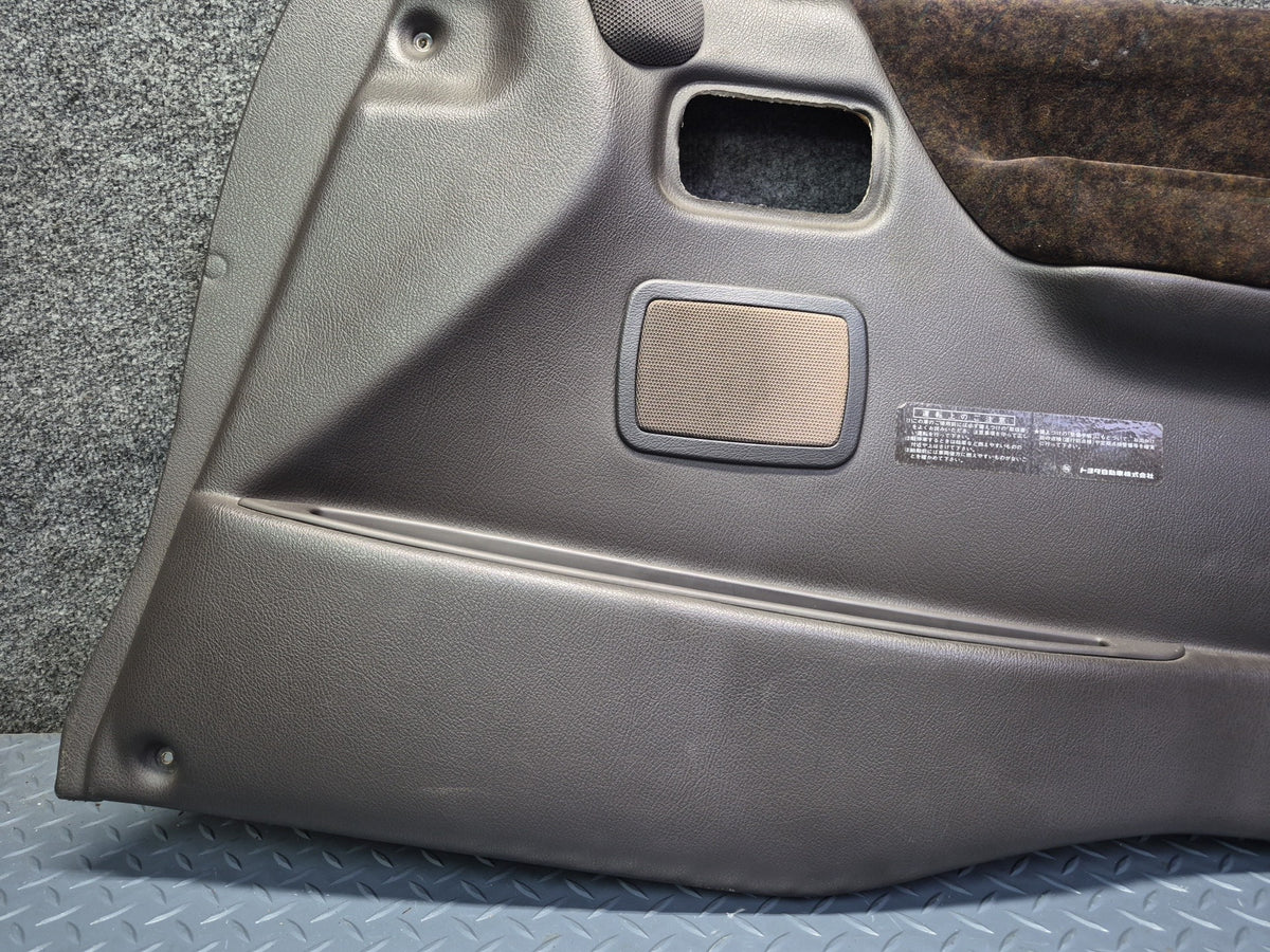 93-95 Toyota Hiace KZH106W Front Right Door Interior Trim Cover Panel Set Dmgd