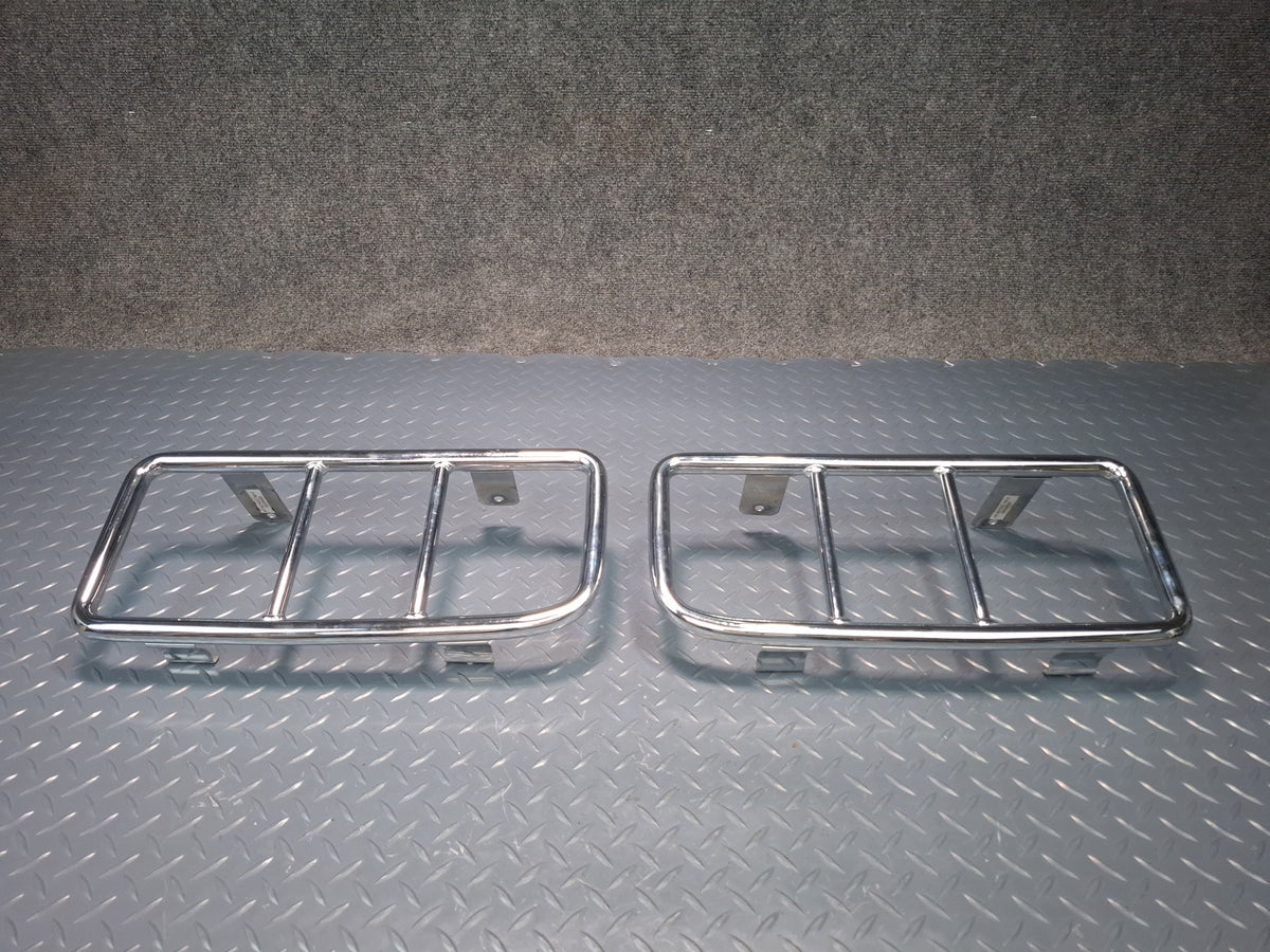 2003-2007 Hummer H2 Rear Left & Right Tail Light Lamp Guard Grille Molding Set