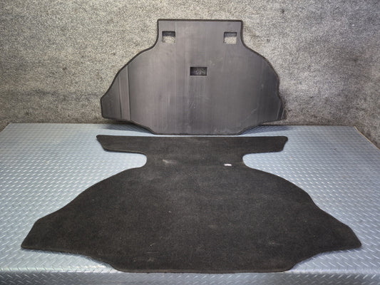 09-20 Nissan Z34 370Z Coupe Rear Trunk Cargo Floor MAT Carpet Cover Set of 2