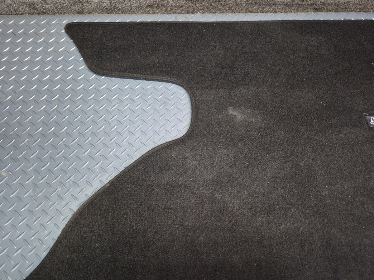 09-20 Nissan Z34 370Z Coupe Rear Trunk Cargo Floor MAT Carpet Cover Set of 2
