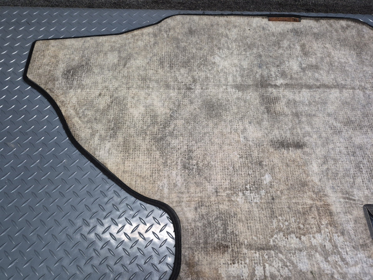 09-20 Nissan Z34 370Z Coupe Rear Trunk Cargo Floor MAT Carpet Cover Set of 2