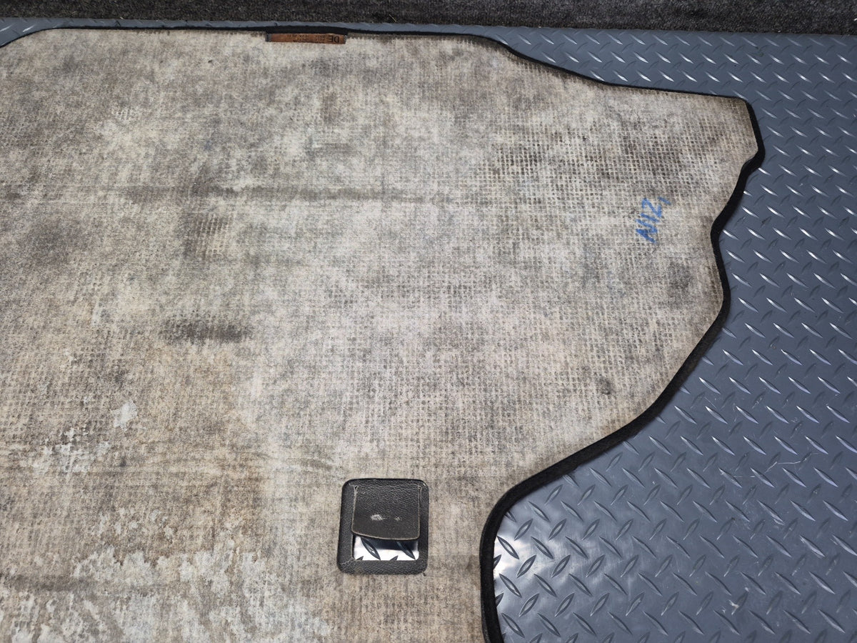 09-20 Nissan Z34 370Z Coupe Rear Trunk Cargo Floor MAT Carpet Cover Set of 2