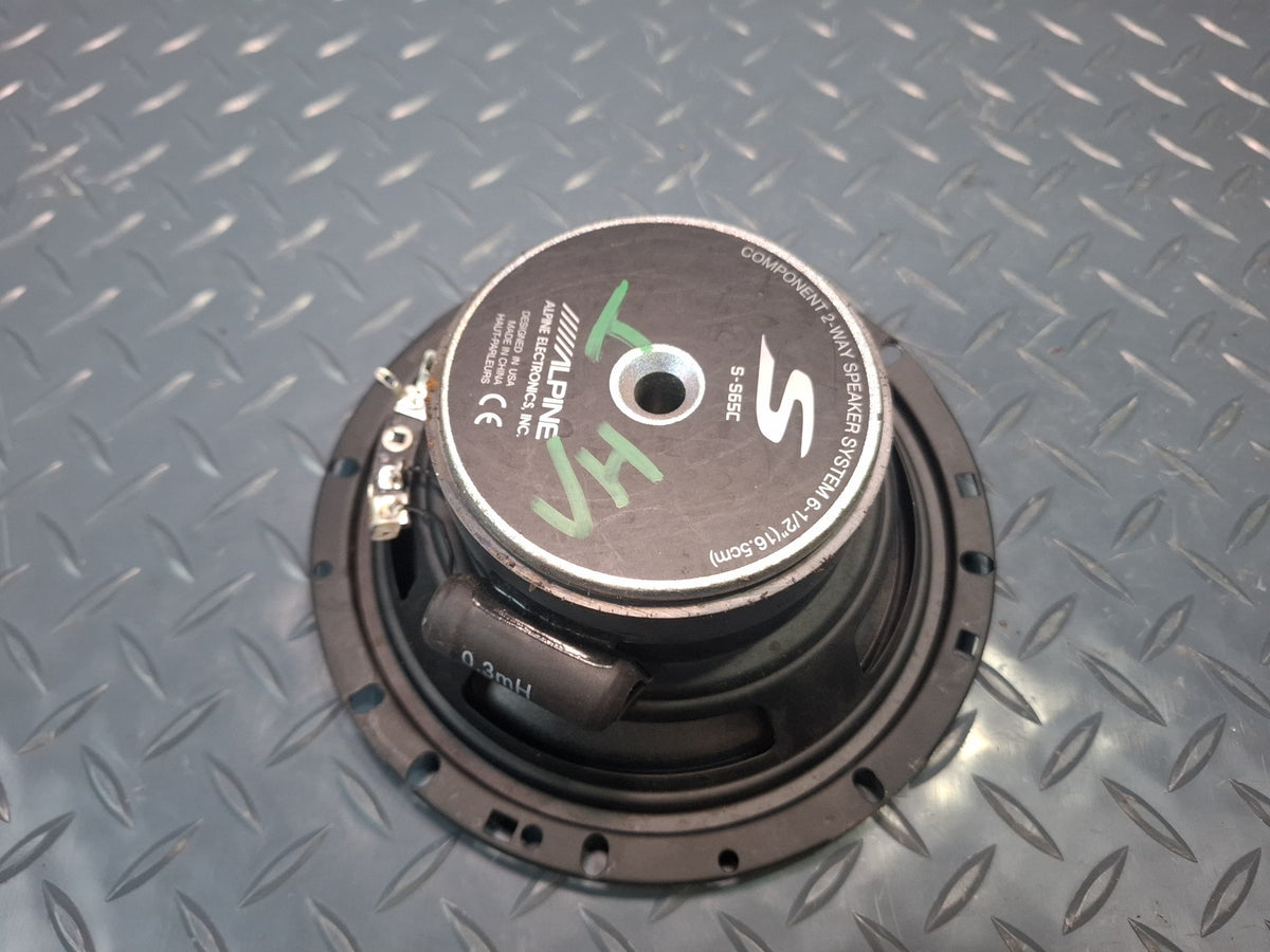 Alpine S-S65C 6.5 Inch 2-WAY Component Speaker Set of 2