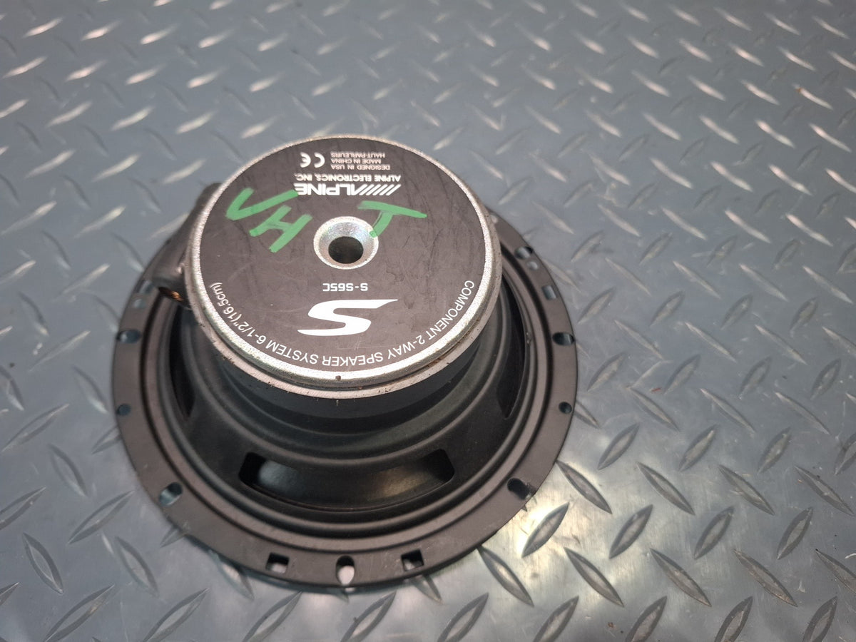 Alpine S-S65C 6.5 Inch 2-WAY Component Speaker Set of 2