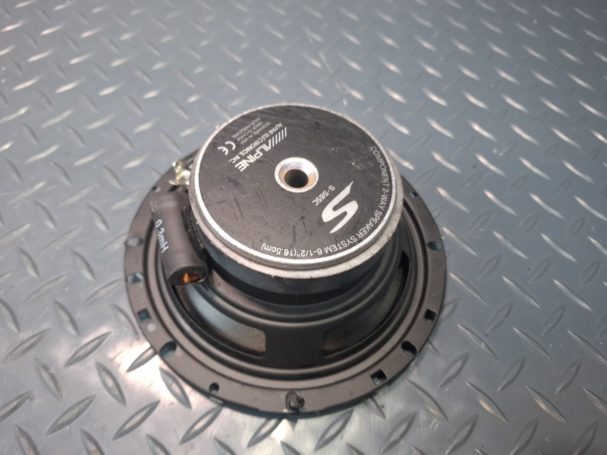 Alpine S-S65C 6.5 Inch 2-WAY Component Speaker Set of 2