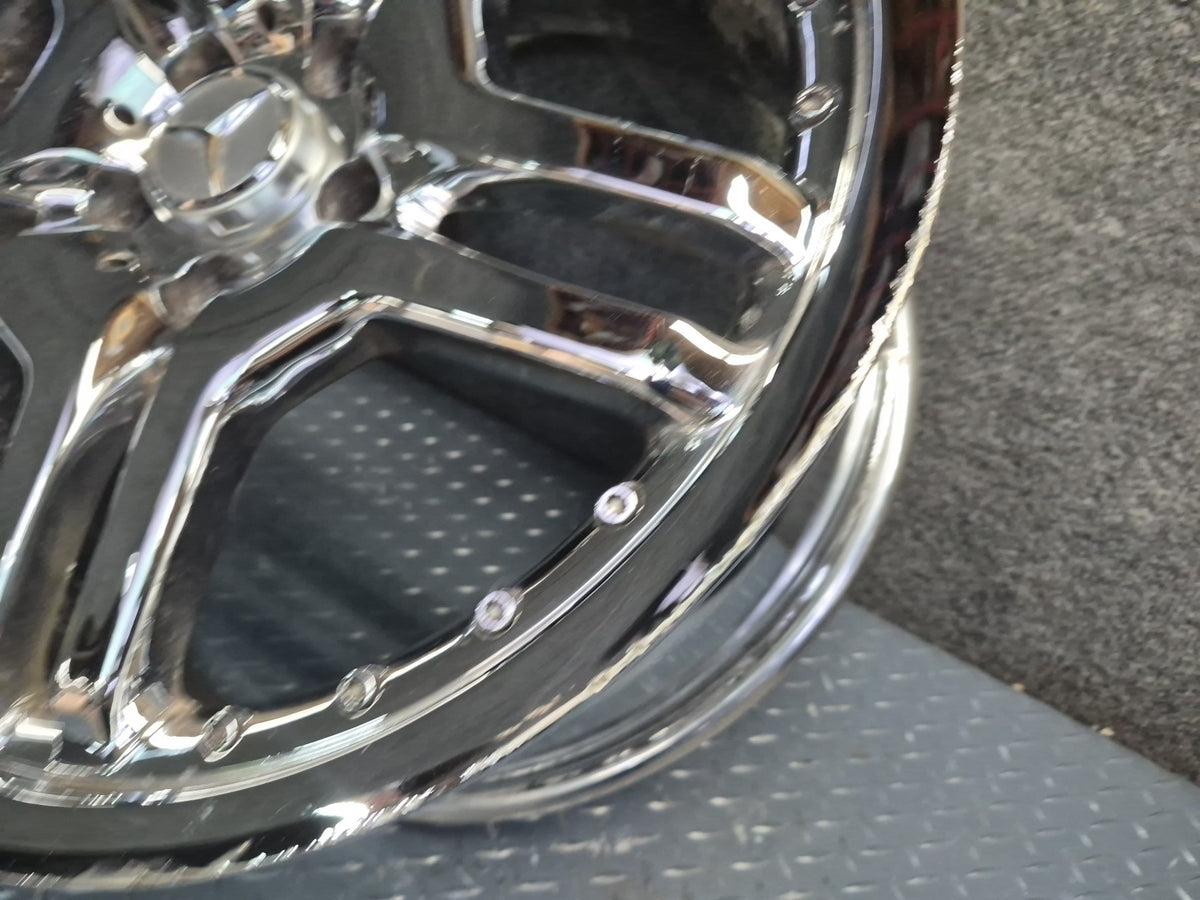 03-12 Mercedes R230 AMG Replica R19" Chrome Wheel Rim Set 19x8.5JJ ET30 5x112