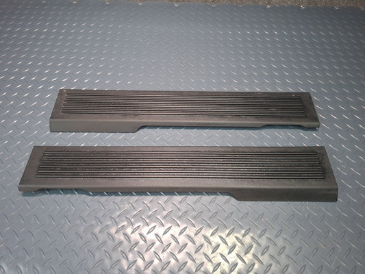 2003-2009 Hummer H2 Front Left & Right Door Scuff Sill Plate Trim Panel Set of 2