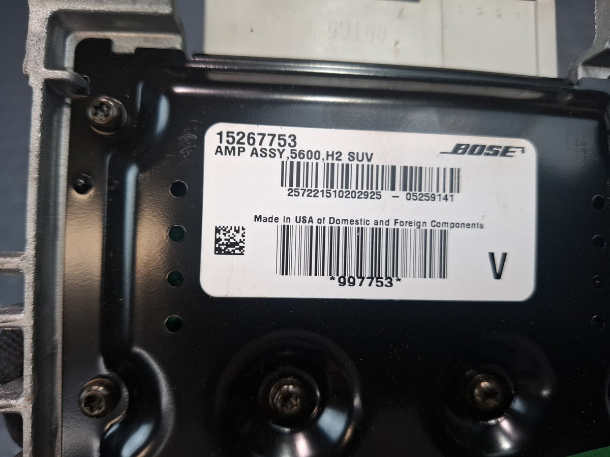 2004-2007 Hummer H2 Bose Radio Audio Amplifier AMP 15267753