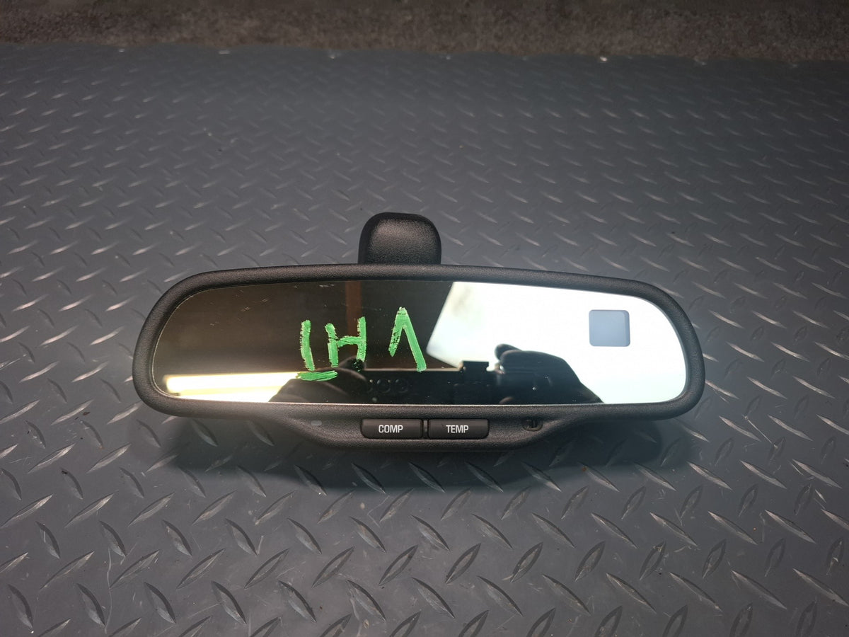 2003-2009 Hummer H2 Front Windshield Interior Auto Dim Rear View Mirror Black
