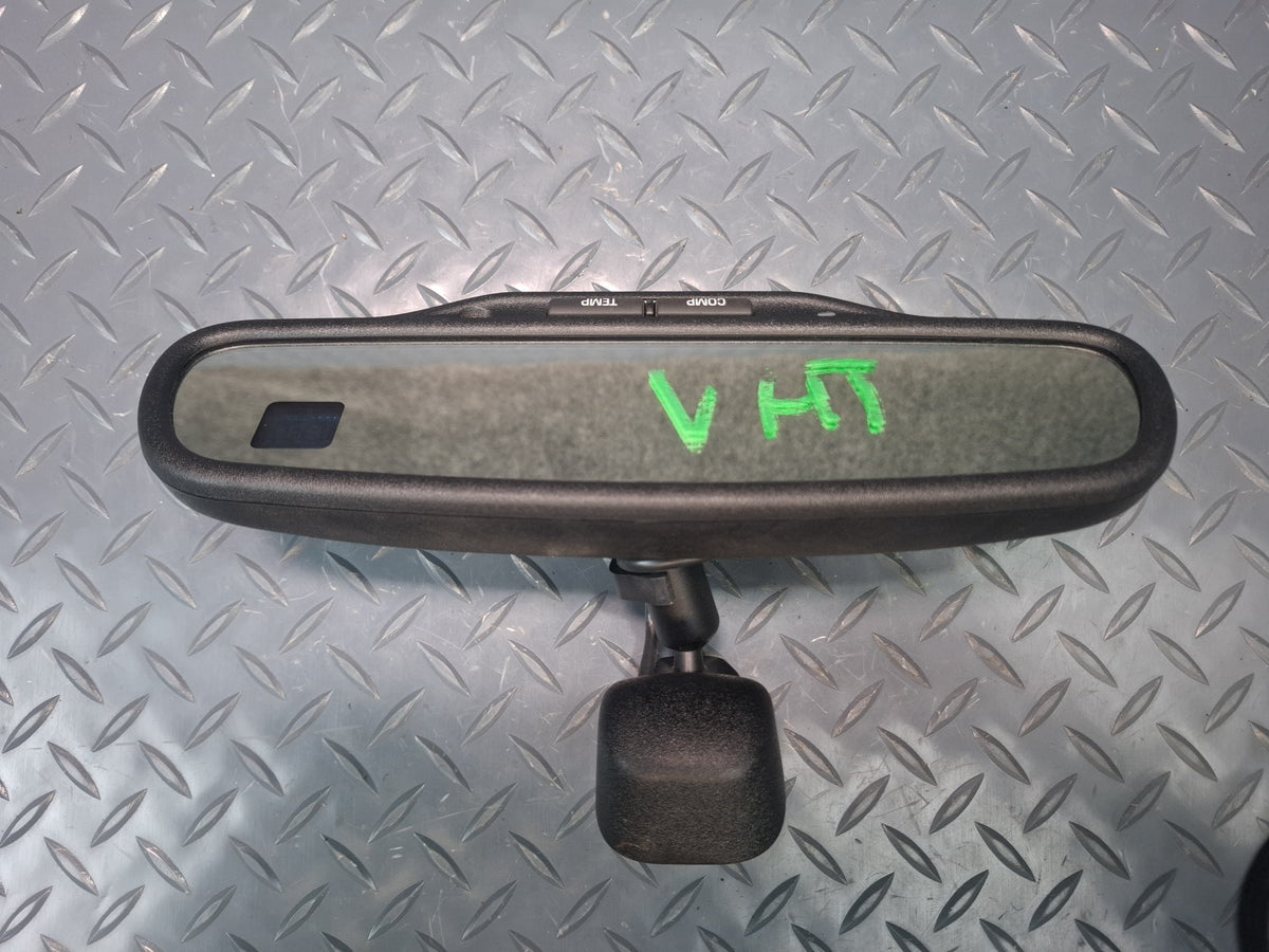 2003-2009 Hummer H2 Front Windshield Interior Auto Dim Rear View Mirror Black