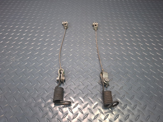 2003-2009 Hummer H2 Front Hood Bonnet Open Check Cable Spring Set of 2