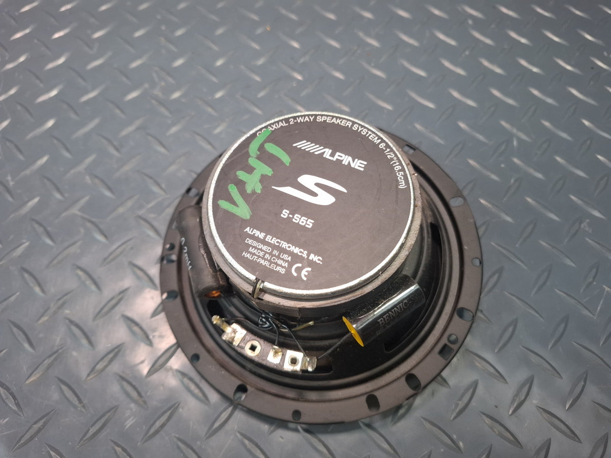 Alpine S-S65 6.5 Inch 2-WAY Coaxial Speaker Set of 2