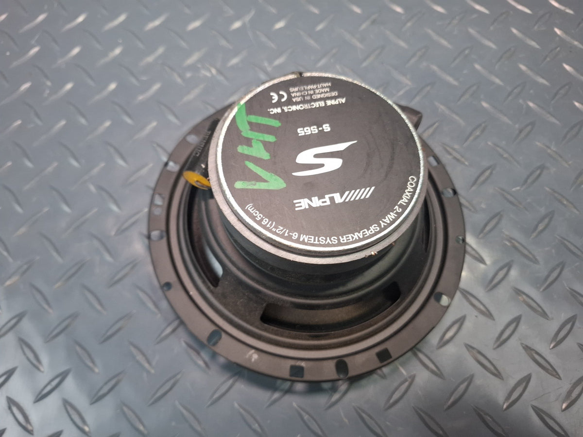 Alpine S-S65 6.5 Inch 2-WAY Coaxial Speaker Set of 2