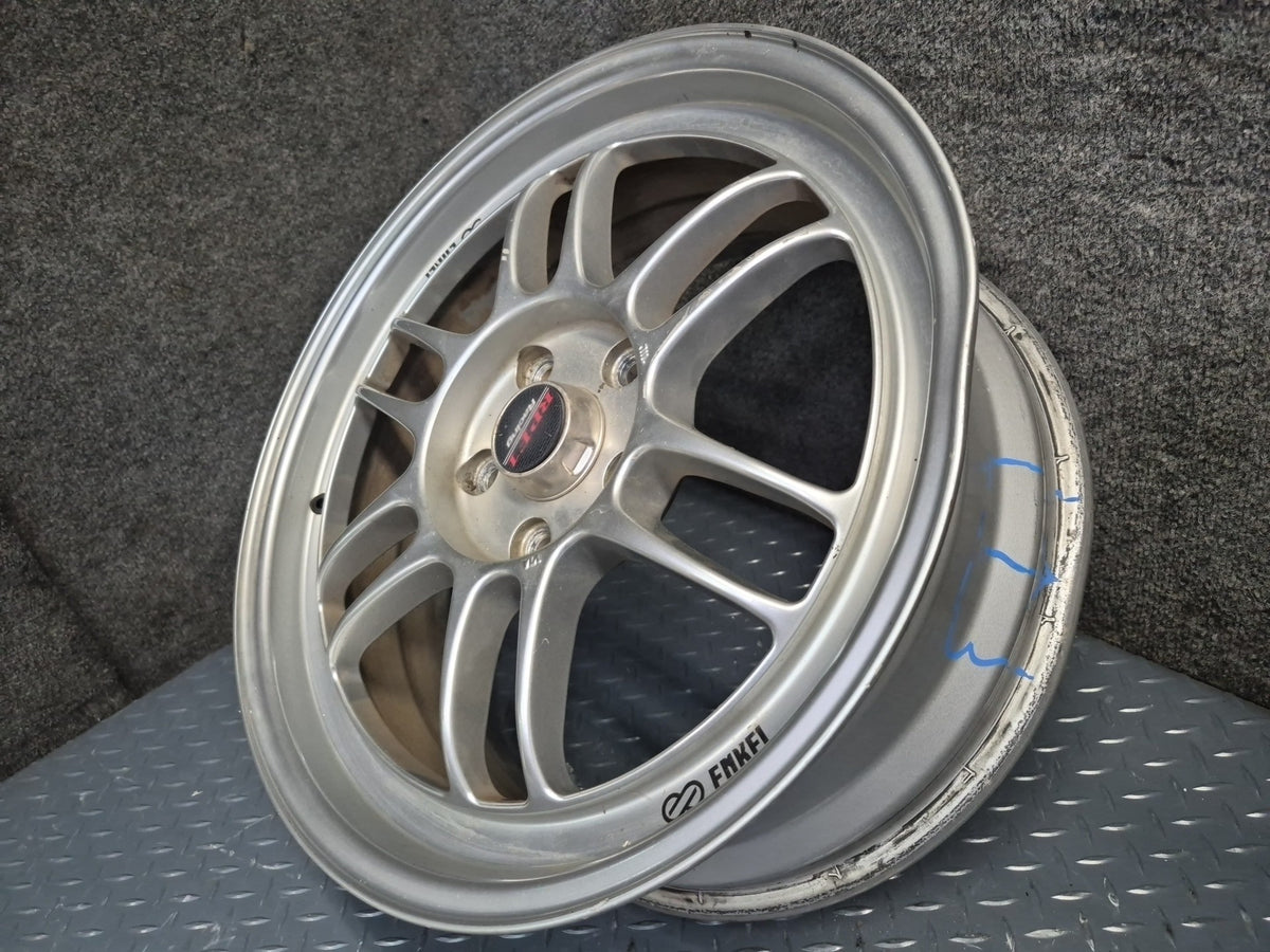 Set of 4 Enkei Racing RPF1 R17" Alloy Wheel Rim 17x7J ET45 5x114.3 Defective