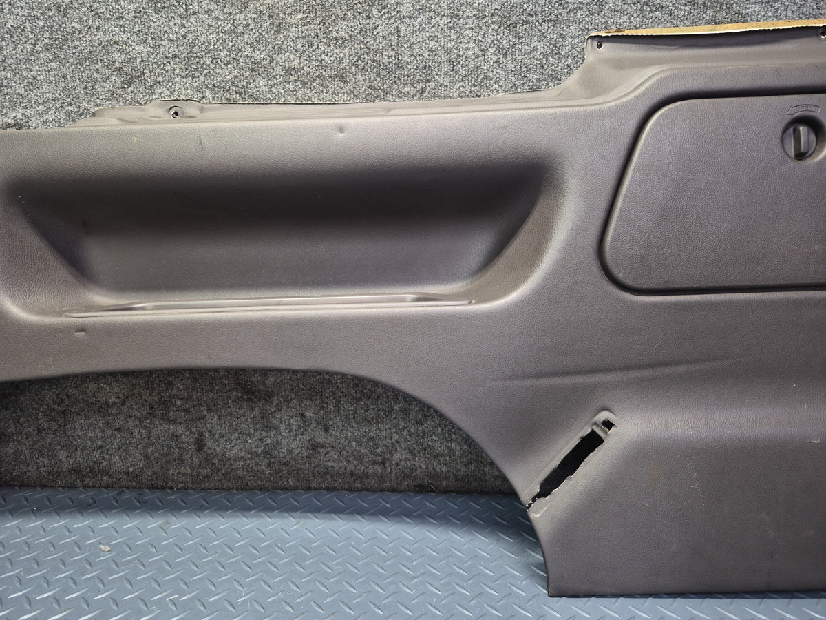 93-95 Toyota Hiace KZH106W Rear Right Third ROW Lower Trim Panel Brown Damaged