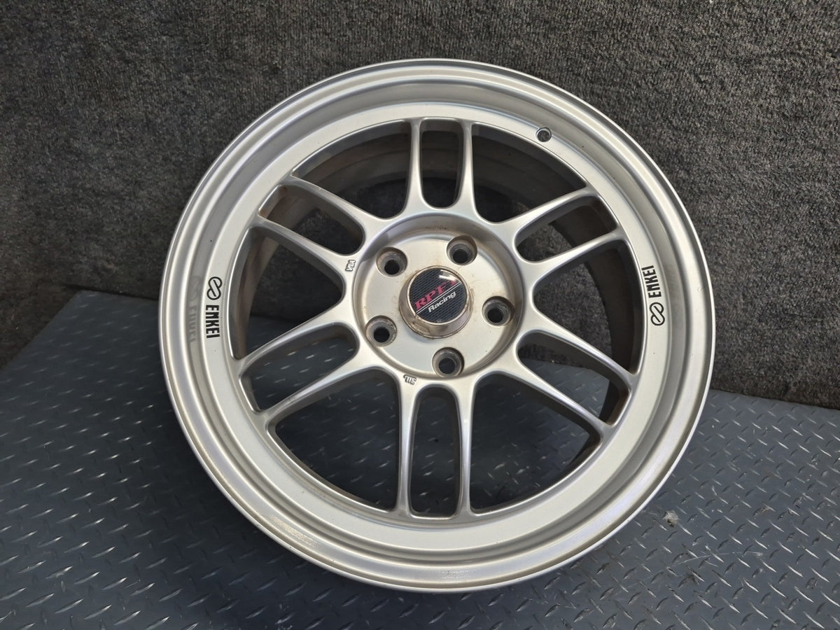 Set of 4 Enkei Racing RPF1 R17" Alloy Wheel Rim 17x7J ET45 5x114.3 Defective