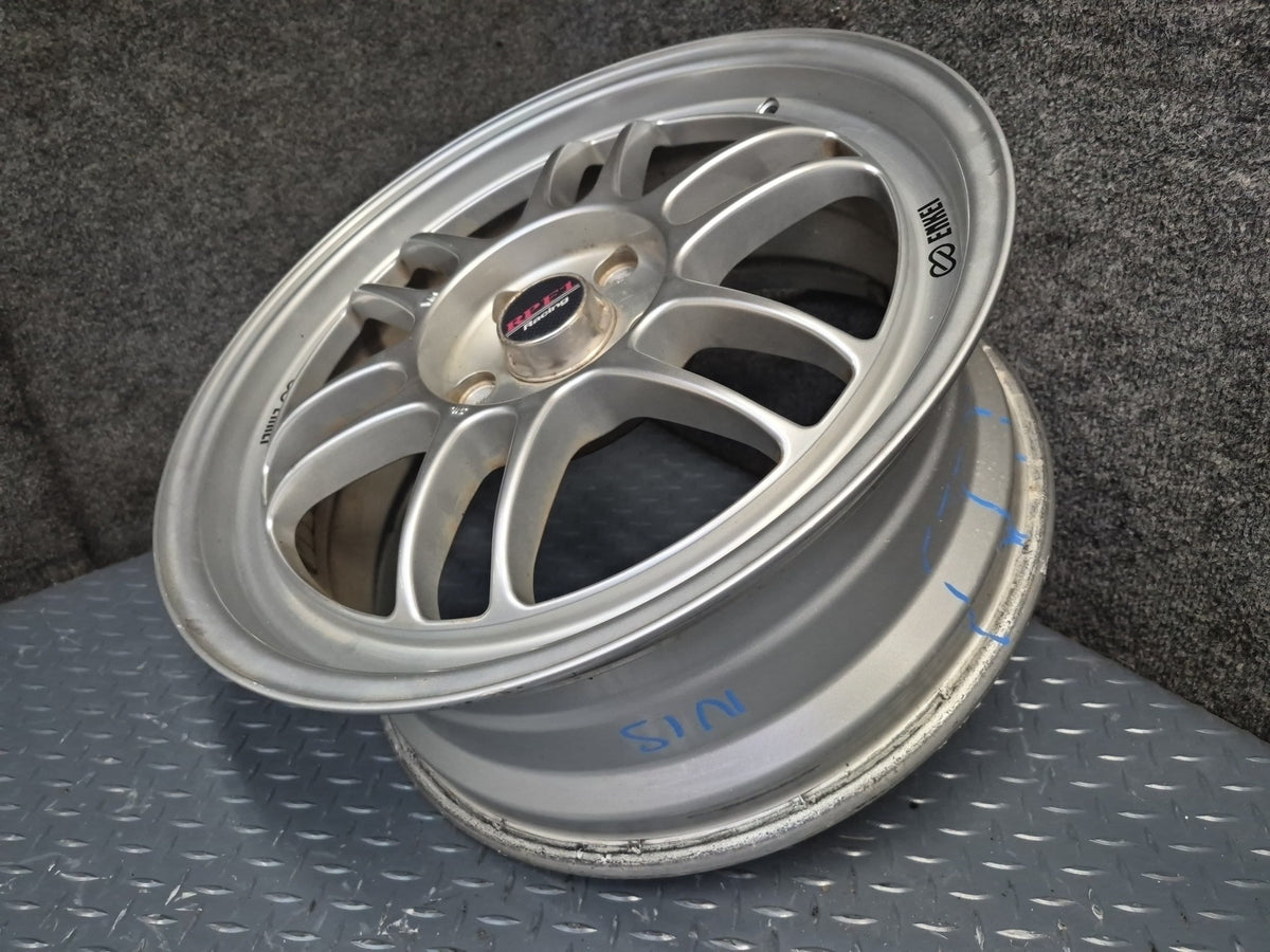 Set of 4 Enkei Racing RPF1 R17" Alloy Wheel Rim 17x7J ET45 5x114.3 Defective