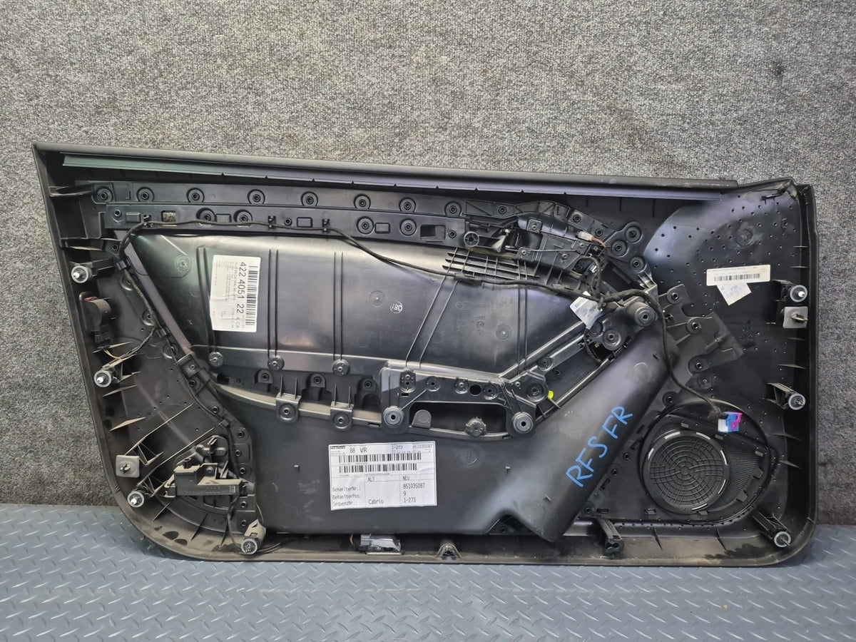13-15 Audi RS5 8F7 Convertible Right Passenger Door Interior Panel Cover OEM
