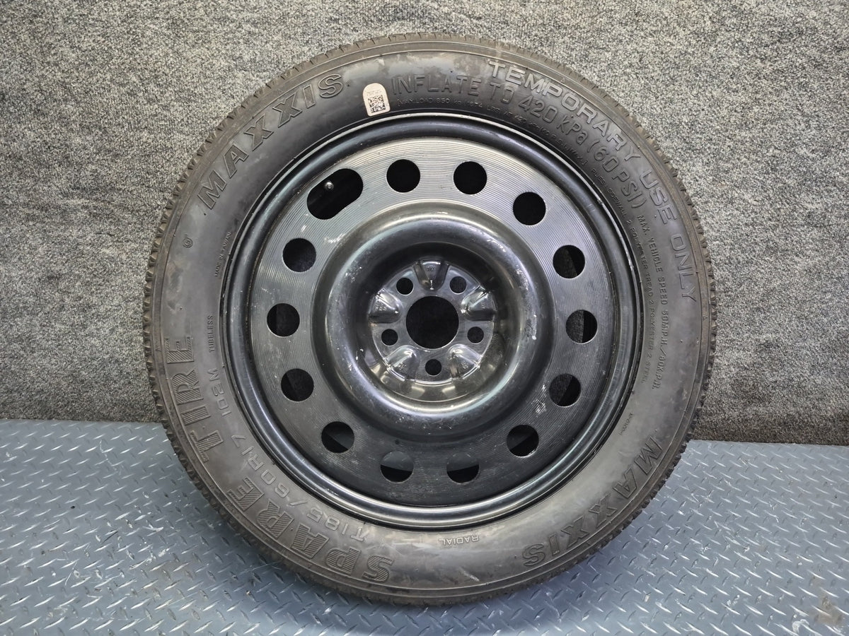 02-05 Ford Thunderbird R17" Spare Tire Wheel 17x5T 185/60 OEM