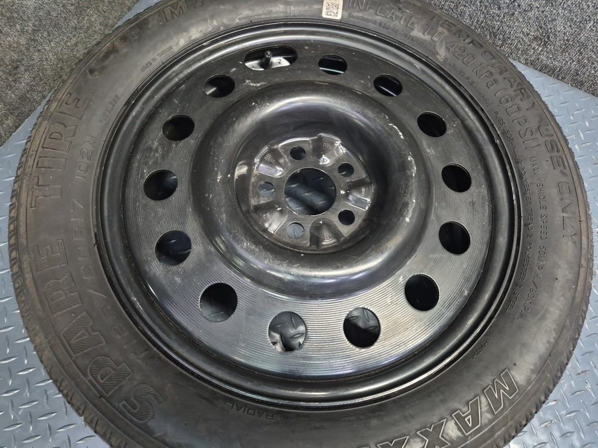 02-05 Ford Thunderbird R17" Spare Tire Wheel 17x5T 185/60 OEM
